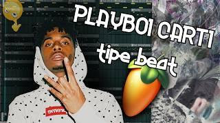 COMO HACER un ambient BEAT estilo PLAYBOI CARTI | FL Studio |