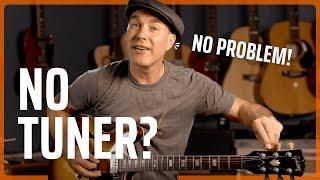 No Tuner? Learn How to Tune Your Guitar by Ear (using Harmonics!)