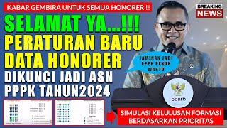 SELAMAT !! ATURAN BARU DATA HONORER DIKUNCI UNTUK PENGANGKATAN JADI ASN PPPK 2024