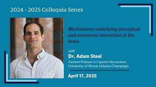 Dr. Adam Steel | UBC Psychology Colloquia 2024-2025 | (Apr 17, 2025)