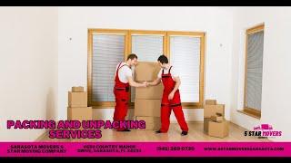 Packing and Unpacking Services | Sarasota Movers 5 Star Moving Company