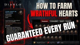 NEW WRATHFUL HEART GUARANTEED Farming Strategy Diablo 4