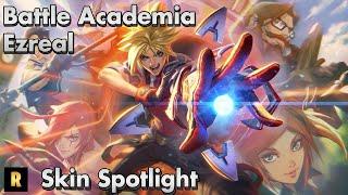 Battle Academia Ezreal Skin Spotlight - League of Legends