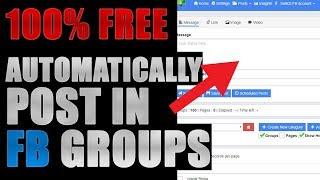 Best FREE Facebook Auto Poster In All Groups 2019 | Post in FB Groups with 1 Click