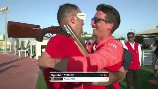 Highlights Trap Men Final - Doha (QAT) - ISSF Olympic Qualification Championship 2024