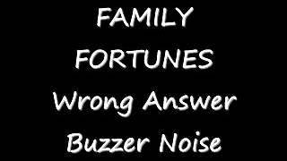Family Fortunes Buzzer