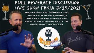 AboutBeverages Live Show:  Wine & Cider from Trader Joe's, Beer from Thomas Hooker & Hubbard's Cave