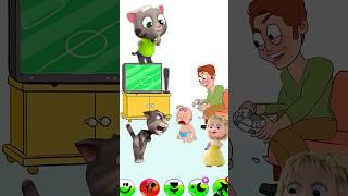 don’t throw bottle  part 2 #mytalkingtom2 #funny #mytom2 #shorts #edit