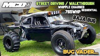 Baja Bug!  760whp tube chassis!  Drive & Talk! Sand Sports Super Show 2021