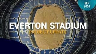 COMPLETION EDGES EVER CLOSER!  Update from Everton Stadium.