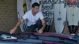 The Pro Lite Smuggler Surfboard Travel Bag With Mitch Crews