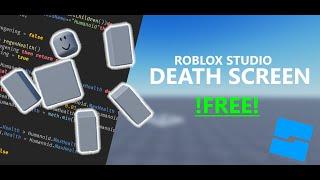 [FREE] Death Screen GUI | Roblox Studio