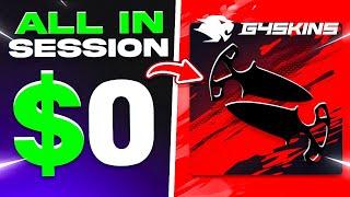 G4SKINS ALL IN SESSION! - G4SKINS PROMO CODE 2025