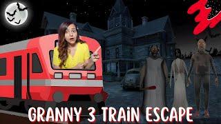 Train ESCAPE from GRANNY'S HORROR HOUSE *MAAR DAALA*