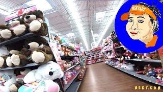 V#149 HSKY WALMART VALENTINE SHOPPING TRIP 2017 AtLA At Los Angeles LA HSKYART