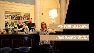 Al Bar Canova di Villa d'Este per scoprire i trend di mixology del 2023