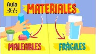 ¿Cuáles son las propiedades de los materiales? | videos Educativos Aula365