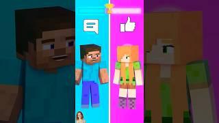 Singing Challenge Boys vs Girls #minecraft #minecraftanimation #animation