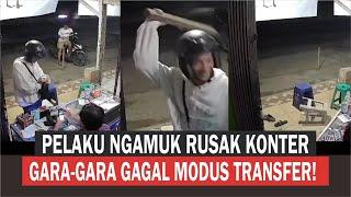 GARA-GARA GAGAL NIPU, PELAKU RUSAK KONTER DI KARAWANG