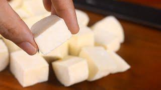 This Cheese Only Takes 2 Ingredients & 30 Minutes (Homemade Paneer)