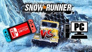 Snowrunner | Nintendo Switch vs PC | Graphics Comparison