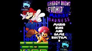 Friday Night Funkin'; Mario's Madness - MARIO SING AND GAME RHYTHM 9