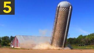 Top 5 Mesmerizing Silo Demolitions