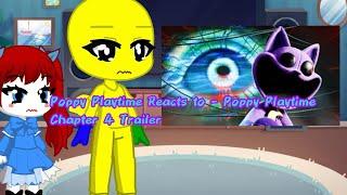 Poppy Playtime React To - Poppy Playtime Chapter 4 Trailer | #poppyplaytime #reactionvideo #gacha