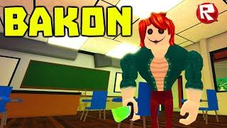 БЕКОН в ШКОЛЕ или ПИГГИ ВИРУС ПРОДОЛЖАЕТСЯ в роблокс | Bekon roblox