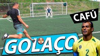 SERÁ QUE O CAFÚ CONSEGUE FAZER GOL NO IGOR!? (BZK e Cafú em busca do golaço de ouro) - {BZK}