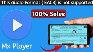 mx player audio aec3 not support tamil #soundproblem #mxplayeraudiproblem
