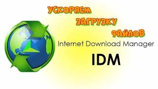 Как ускорить загрузку файлов - Internet Download Manager.