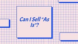 Want to sell "as-is"? Learn the pros & cons! #sellhouseasis