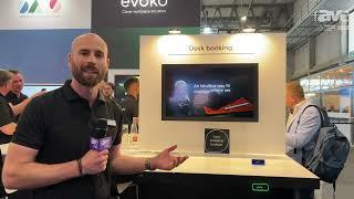 ISE 2022: SMS Evoko Group Shows Kleeo Desk Manager, a Smart Desk Booking Device for Hybrid Offices