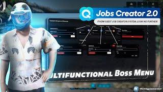 Jobs Creator v2 for FiveM | New Matrix System, Advanced Job Manager & Boss Menu
