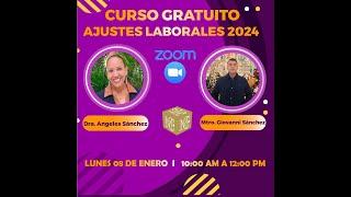 Curso Ajustes Laborales 2024