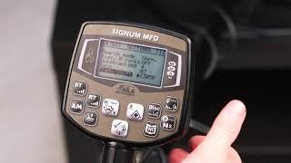 Detect settings menu - Frequency shift