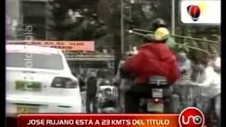 José Rujano a 23 km del título.flv