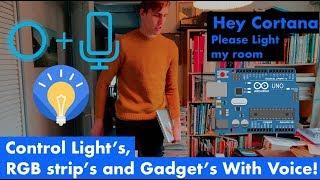 CortanaRoom: Home Automation With Cortana and Arduino (Free Windows Store App)
