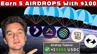 Earn 5 In 1 ULTIMATE AIRDROP Strategy - Jumper, deBridge, Jupiter, Scroll and ZKSYNC