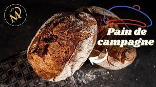 Pain de campagne - französisches Landbrot mit Sauerteig