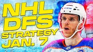 NHL DFS Strategy Tuesday 1/7/25 | DraftKings & FanDuel Daily Fantasy Hockey Picks