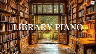 【Smooth Library piano】 도서관에서 책을 읽을 때 듣는 편안한 피아노 음악 - Relaxing piano music to listen in the library