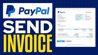 How to Create and Send Invoices in PayPal (2025) Paypal Invoice Tutorial