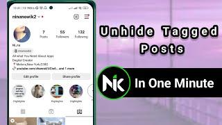 Unhide Instagram Tagged Posts 2024  #nowiknow #now_i_know #instagram #socialmediaapp #smartphone