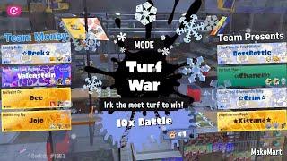 Splatoon 3 - FrostyFest 2025 - Pro 10x Battle - MakoMart - Team Money vs. Team Presents