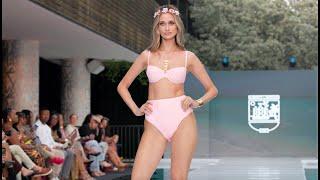 4K a graceful model Slow-Motion walk | Liberty & Justice 2024 | Miami Swim Week – The Shows