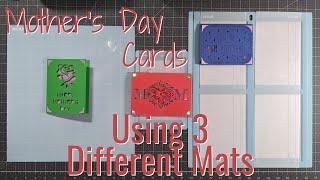 Making Mothers Day Cards Live 3 Ways- with the Cricut Maker and Cricut Joy