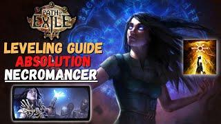 Easy Necromancer Leveling Guide! | Absolution | Lake of Kalandra League | Path of Exile | 3.19