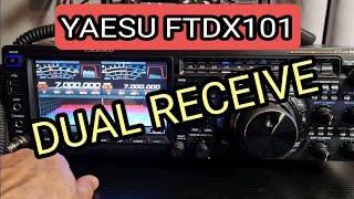 YAESU FTDX101 - DUAL HF RECEIVE